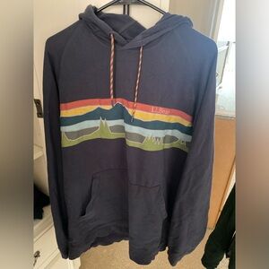 large tall LLBEAN men’s hoodie